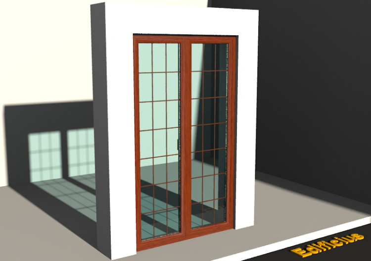 3D Tür/Fenster - FN[R] 2AB MF - ACCA software