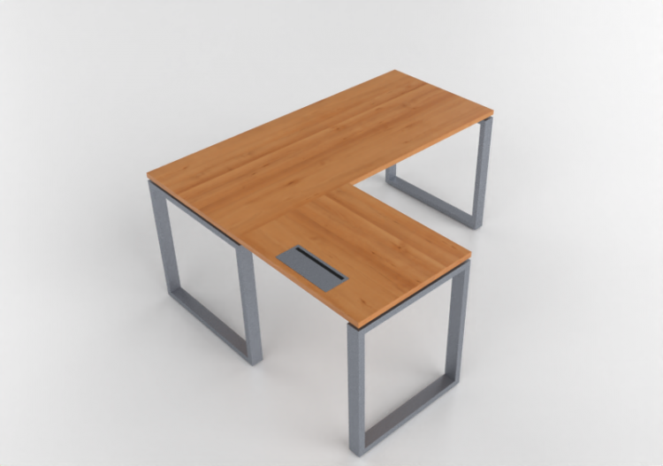 Scrivanie 3D - Scrivania in legno - Modernform - Cosmos O -...