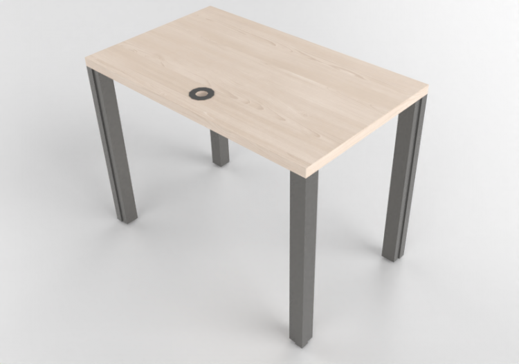 Escritorios 3D - Escritorio de madera - Modernform - Neon A...