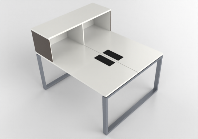 Bureaux 3D - Bureau en bois - Modernform - Cosmos O -...