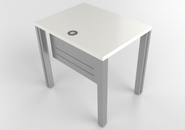 Scrivanie 3D - Scrivania in legno - Modernform - Neon A -...