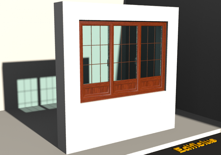 Menuiseries 3D - FN[R] 3VB[1P] - ACCA software
