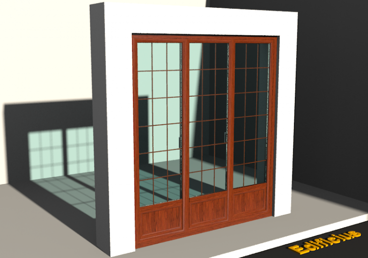 Menuiseries 3D - FN[R] 3VB[1P] - ACCA software