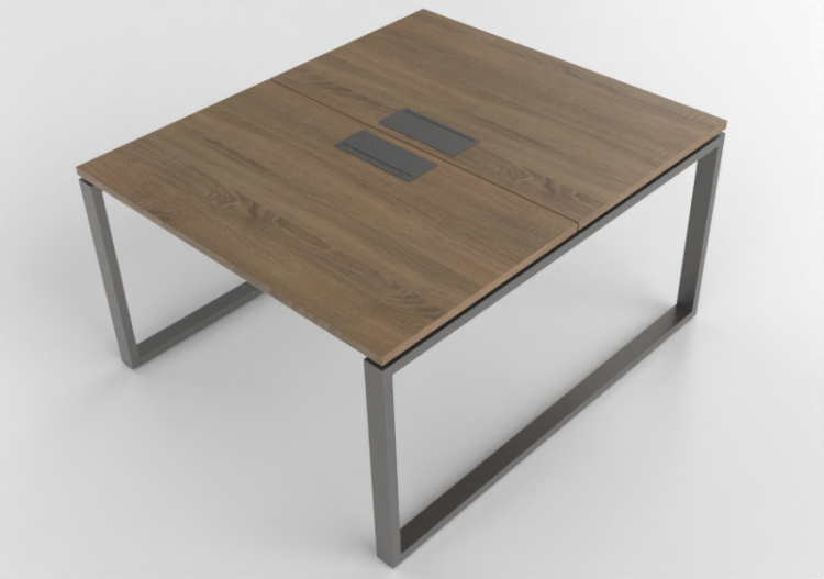 Scrivanie 3D - Scrivania in legno - Modernform - Cosmos O -...