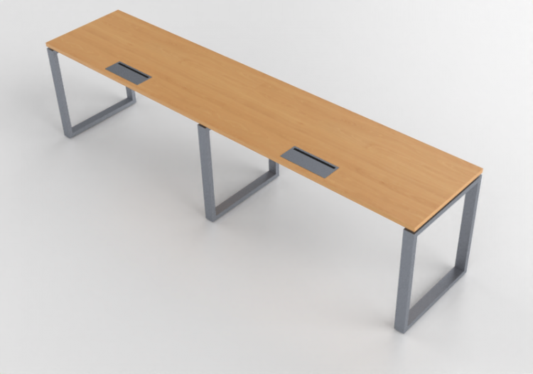 Escritorios 3D - Escritorio de madera - Modernform - Cosmos...