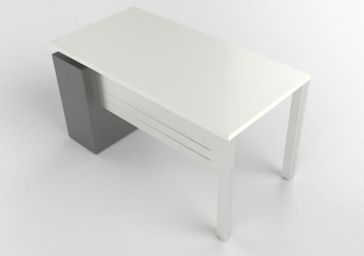 3D Schreibtische - Schreibtisch aus Holz - Modernform -...