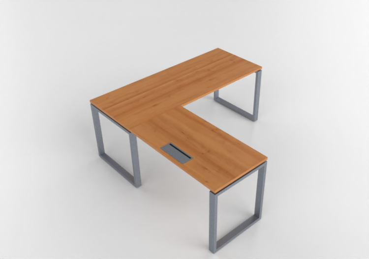 Scrivanie 3D - Scrivania in legno - Modernform - Cosmos O -...