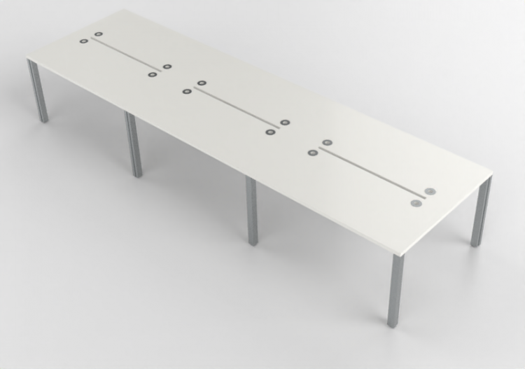 3D Schreibtische - Schreibtisch aus Holz - Modernform -...