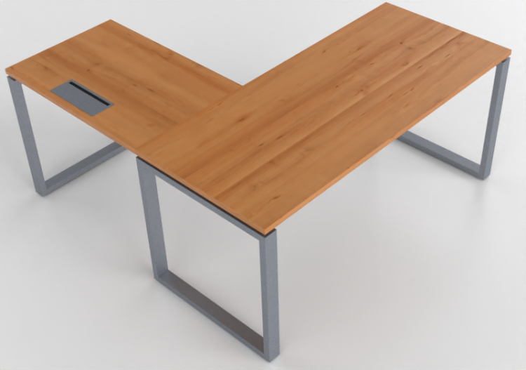 Escritorios 3D - Escritorio de madera - Modernform - Cosmos...
