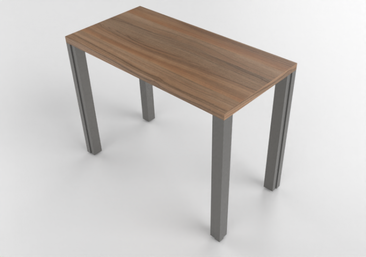 Escritorios 3D - Escritorio de madera - Modernform - Neon A...