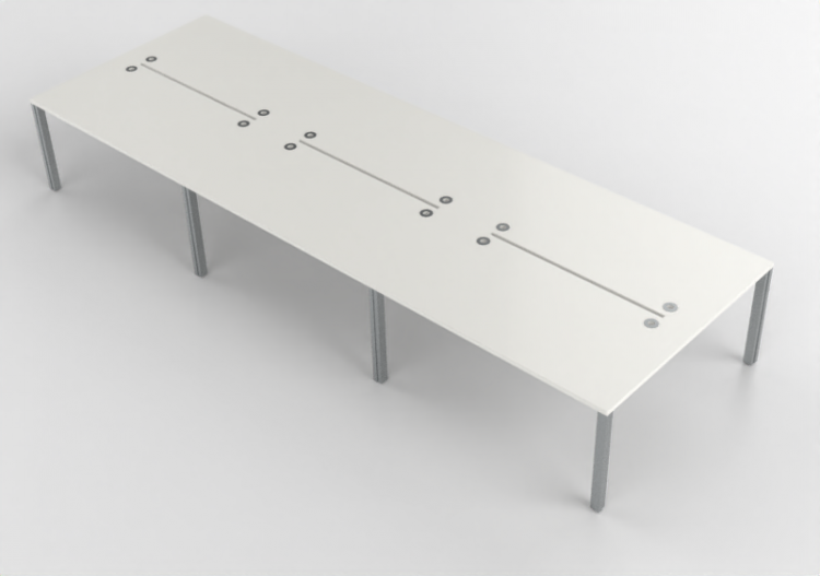 Scrivanie 3D - Scrivania in legno - Modernform - Neon A -...