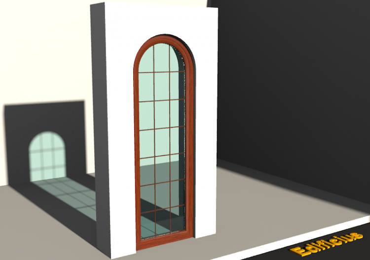 Esquadria 3D - JN[AR] 1FB - ACCA software