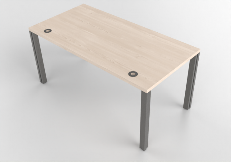 Scrivanie 3D - Scrivania in legno - Modernform - Neon A -...
