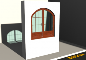 Esquadria 3D - JN[AR] 2FB[1P] MM