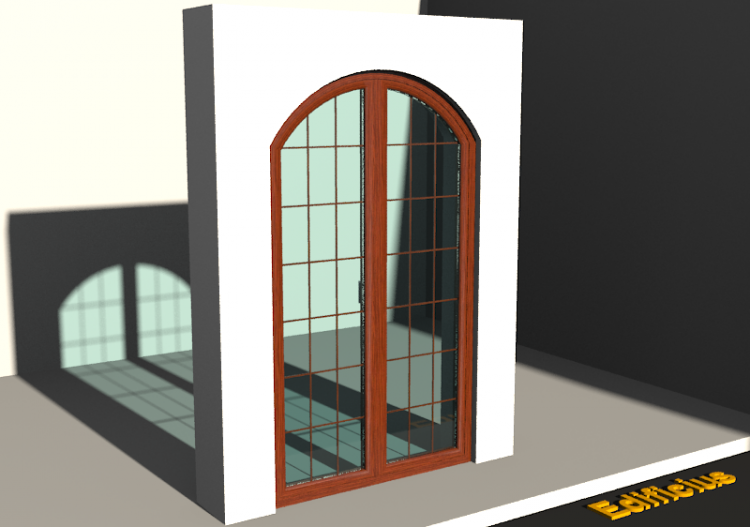 Esquadria 3D - JN[AR] 2FB MF - ACCA software