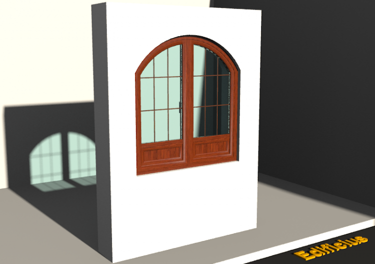 Menuiseries 3D - FN[AR] 2VB[1P] MF - ACCA software