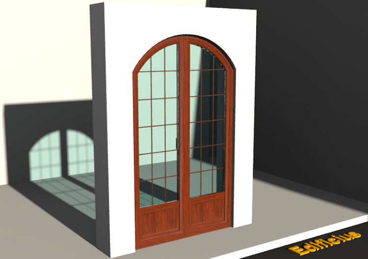 Menuiseries 3D - FN[AR] 2VB[1P] MF - ACCA software