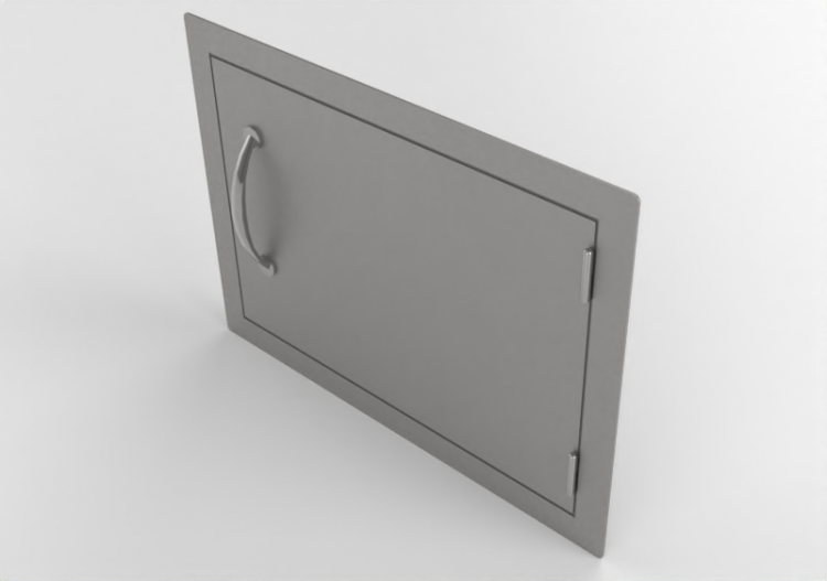 Ante 3D - Metal door - Sunstone - DH1420 R - ACCA software