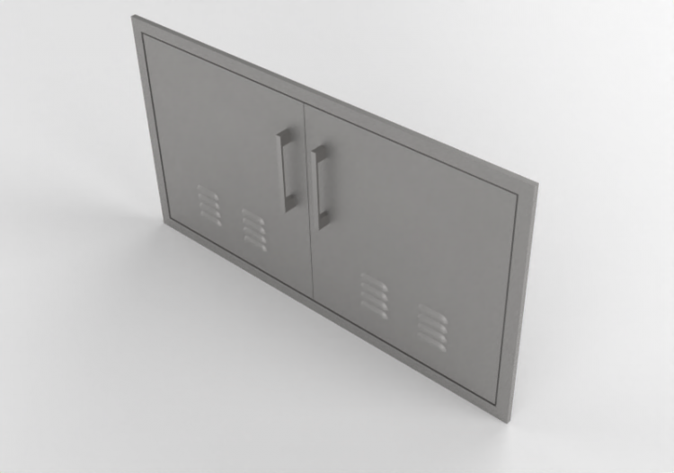 Ante 3D - Metal door - Sunstone - BA VDD42 - ACCA software