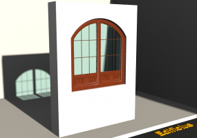 Carpinterías 3D - VN[AR] 1HB[1P]+1F[1P]