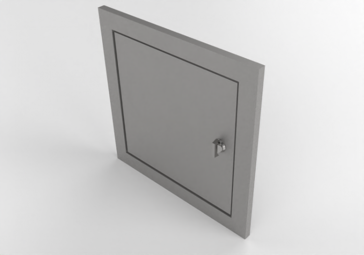 Ante 3D - Metal door - Sunstone - BA SD12 L - ACCA software