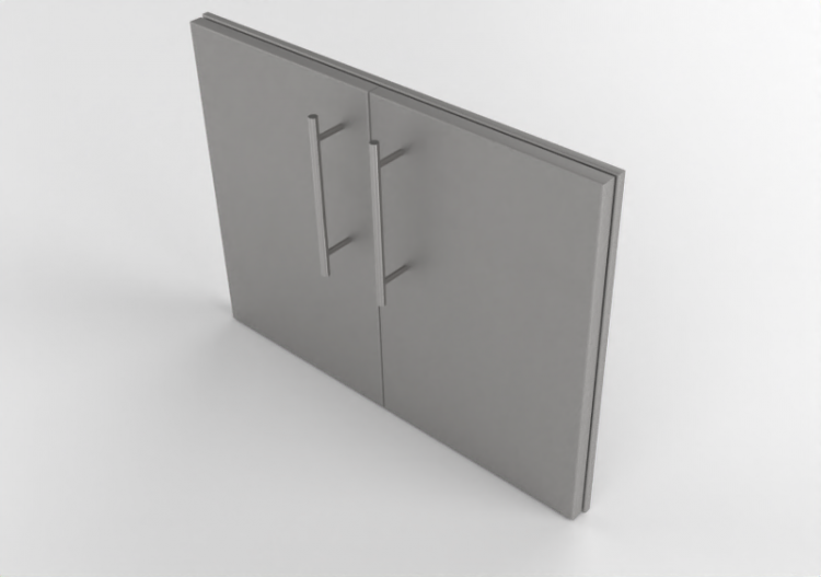 Ante 3D - Metal door - Sunstone - DE DD30 - ACCA software