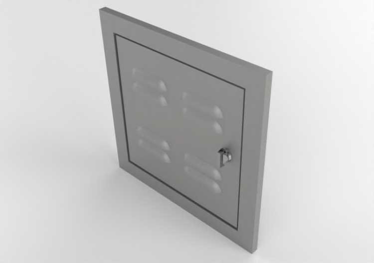 Ante 3D - Metal door - Sunstone - BA VSDL12 - ACCA software