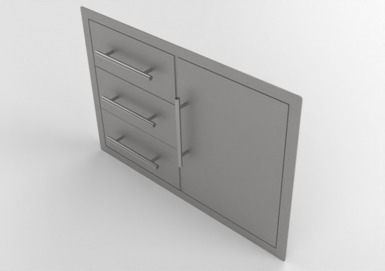 Ante 3D - Metal door - Sunstone - TEX 30TDDC - ACCA...