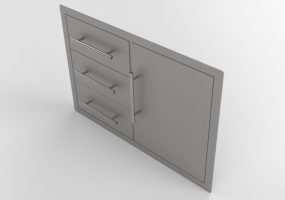 Vantaux 3D - Vantail en métal - Sunstone - TEX 30TDDC