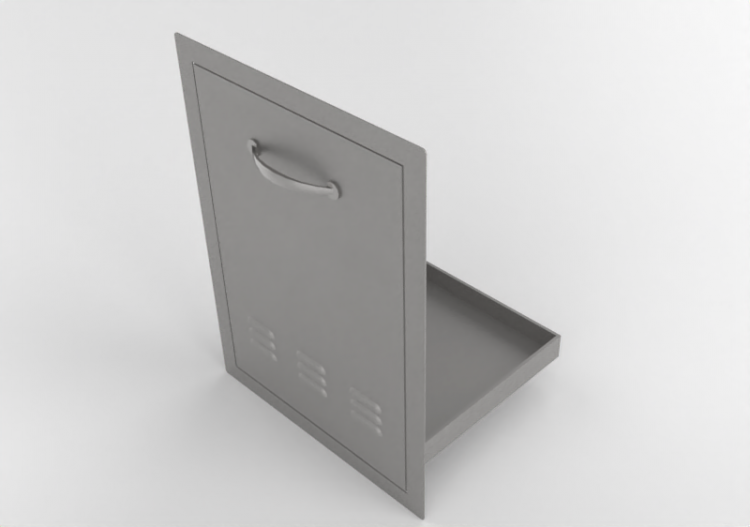3D Möbel - Schublade aus Metall - Sunstone - C LPCD20 -...