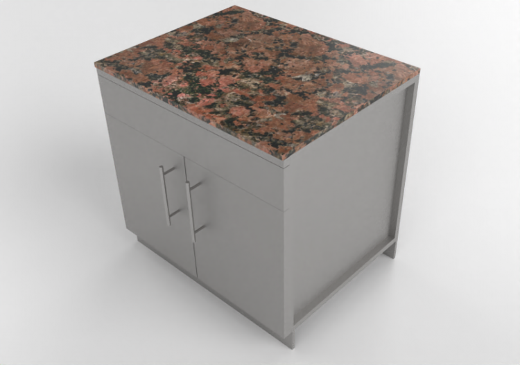 Meubles 3D - Meuble de cuisine modulaire - Sunstone -...