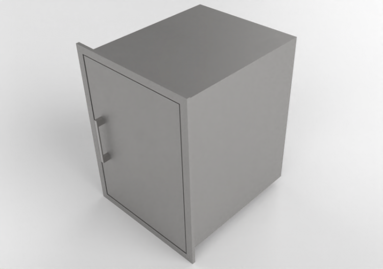 3D Furniture - Metal drawer - Sunstone - BA DSV1724 R -...