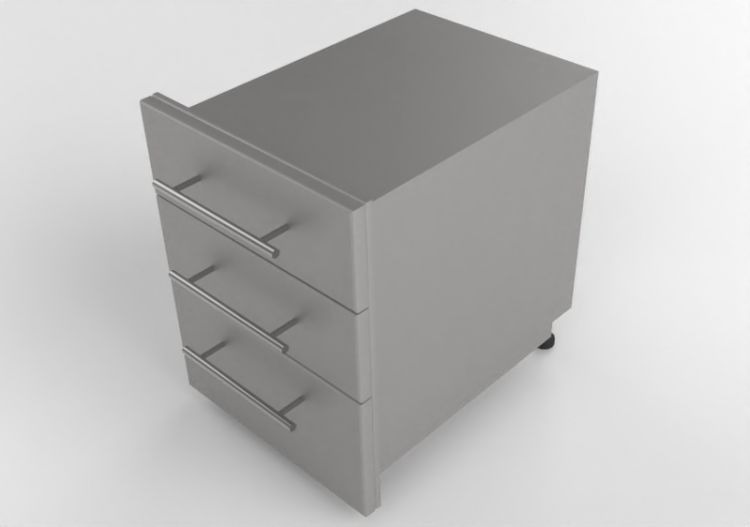 3D Furniture - Metal drawer - Sunstone - DE TD23 - ACCA...