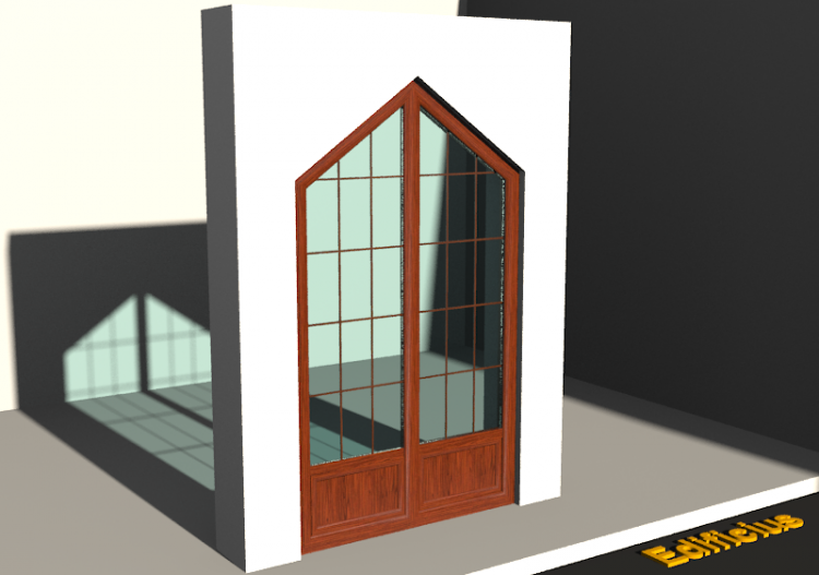 Carpinterías 3D - VN[DT] 1HB[1P]+1F[1P] - ACCA software