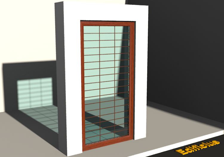 3D Tür/Fenster - V [R] 1DF - ACCA software