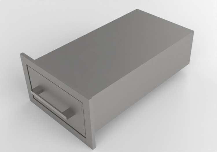 Muebles 3D - Cajón de metal - Sunstone - BA SD6 - ACCA...