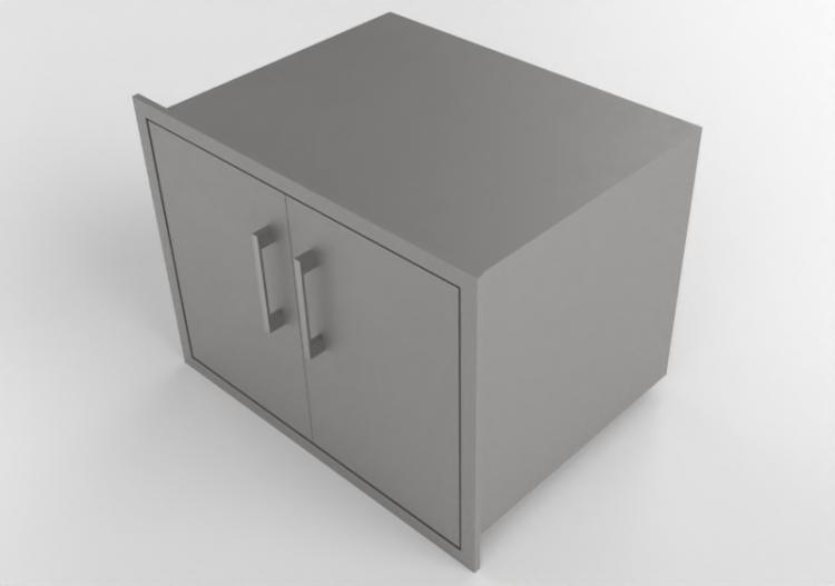 3D Möbel - Schublade aus Metall - Sunstone - BA DSH30 -...