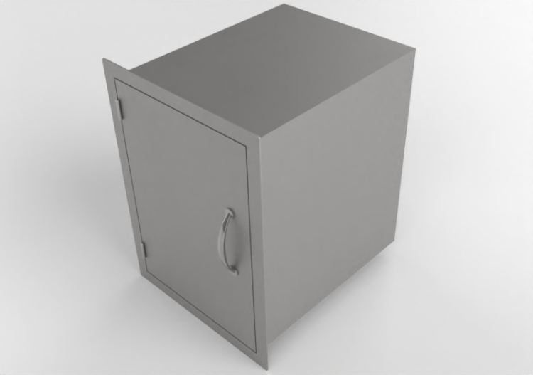 Móveis 3D - Gaveta de metal - Sunstone - DSV1724 L - ACCA...