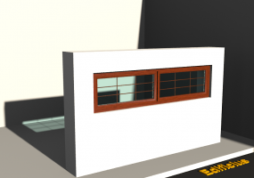 3D Tür/Fenster - K[R] 2DF-FP