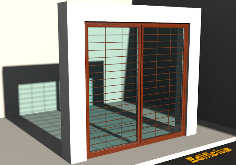 3D Tür/Fenster - K[R] 2DF-FP - ACCA software
