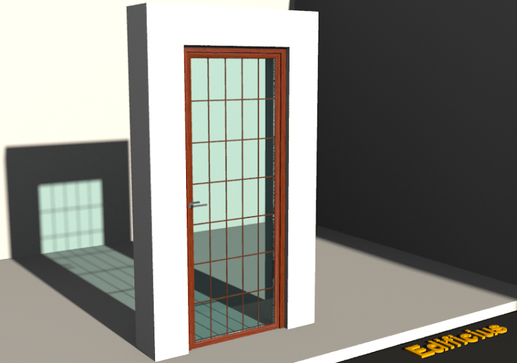 Esquadria 3D - VTLJ[R] 1FB - ACCA software