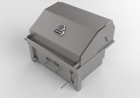 3D Electrical Appliances - Steel barbecue - Sunstone - SUNCHSZ30