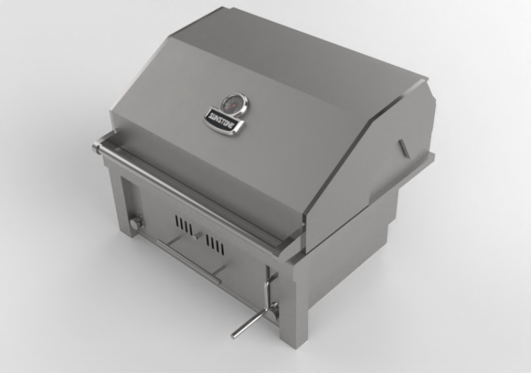 3D Electrical Appliances - Steel barbecue - Sunstone -...