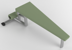Fitness 3D - Negative Bench Narrow - Gym80 - 4107