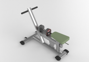 Fitness 3D - Dumbbell Row Bench - Gym80 - 4370