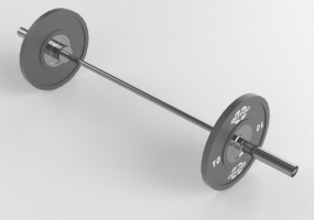 Fitness 3D - Gymn Bar bell - Gym80 - 2191