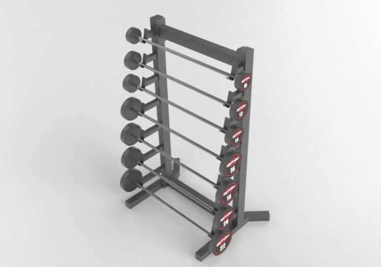 Fitness 3D - Power curl barbell stand - Gym80 - 4157 - ACCA...