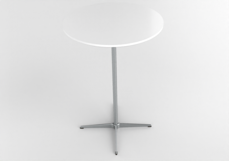 Mesas 3D - Tavolo rotondo - Fritz Hansen - Series - A922 -...