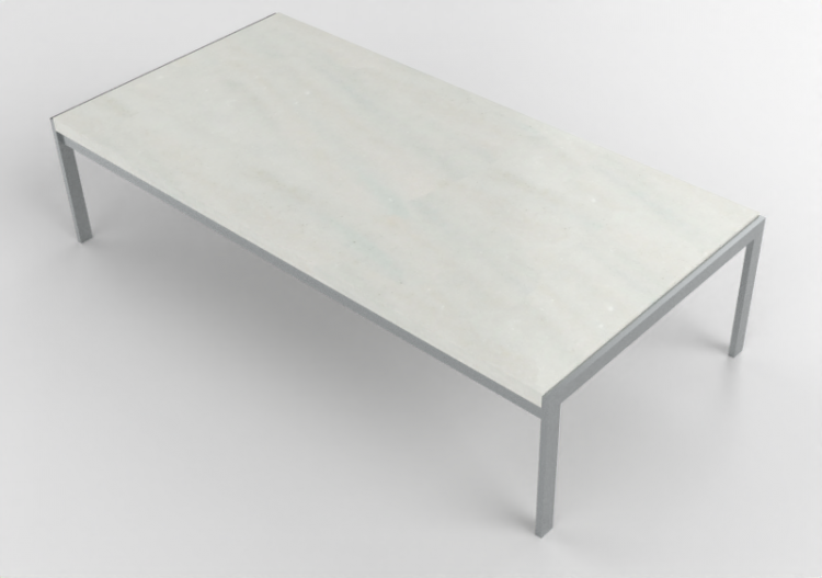 3D Tables - Rectangular Table - Fritz Hansen - PK63A - ACCA...