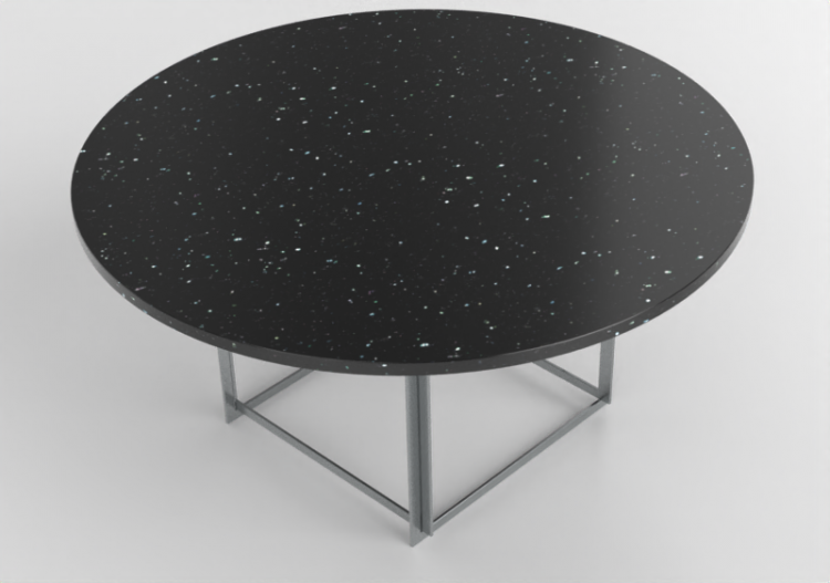 3D Tables - Round Table - Fritz Hansen - PK54 - ACCA...